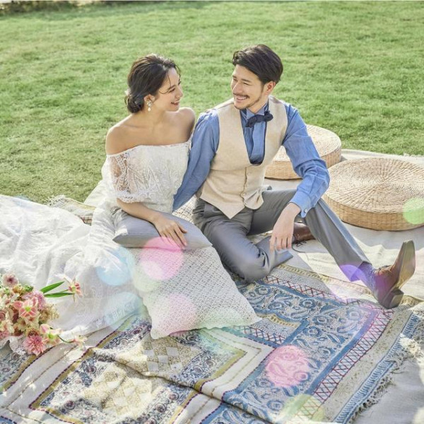 ガーデンで楽しくおしゃべりも◎