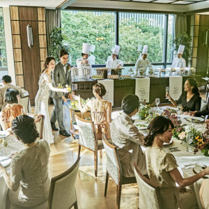 残3＼ドレス2着優待／全天候型◆洗練チャペル×上質W*本番料理試食◆