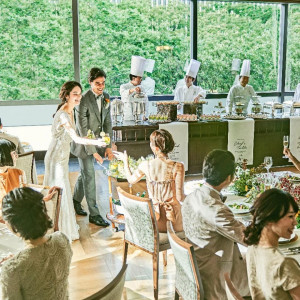 【10名46万～】洗練チャペル×人気レストランW×豪華試食