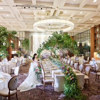 トレンド感あふれる空間。五感で楽しめる仕掛けがいっぱいで、感性の高いゲストを唸らせる