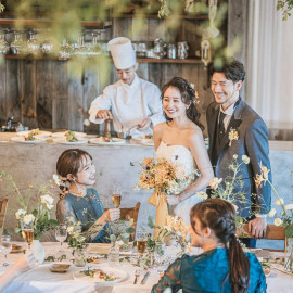 【家族婚20名81万円】全館貸切り&美食のおもてなし♪試食付