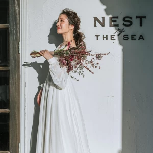 暮れゆく海は感動的な美しさ、午後の式はゲストとこの景色を楽しめる|NEST by THE SEA（ネストバイザシー）の写真(25433246)