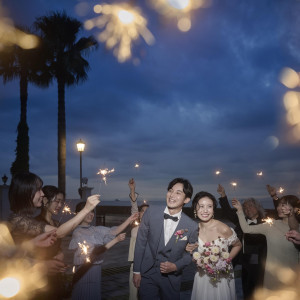ナイトパーティーを楽しむ演出|NEST by THE SEA（ネストバイザシー）の写真(56538533)