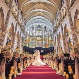 月初SP《AM来館*挙式無料》記憶に残る大聖堂と美食！和牛4万試食