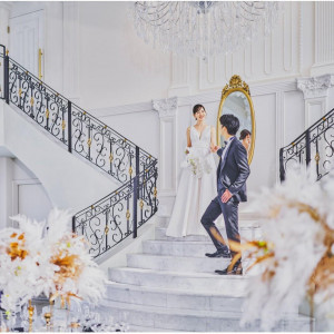 初見学◎MAX140万*圧巻大聖堂×大階段付の上質会場/和牛4万試食