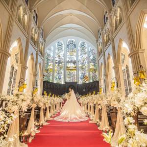 下見した会場の写真