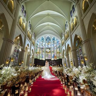 《AM来館*挙式無料》記憶に残る大聖堂と美食！黒毛和牛4万試食付
