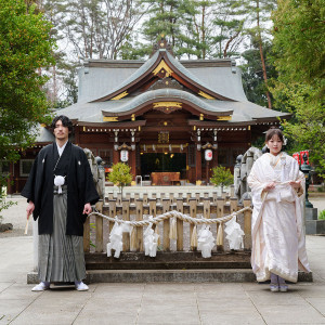 神社特別な「神様の橋」|WABI やまどりの写真(44942410)