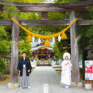 神社らしいお写真撮影が人気|WABI やまどりの写真(44942447)