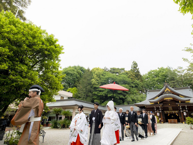 ご両家を和（むすぶ）結婚式｜神社婚〜ご会食まで