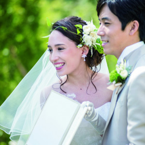 楽しく、感動的に、ゲストも一緒に。決まったかたちはなく、ふたりらしさあふれる自由な人前式|ensoleille（アンソレイユ）の写真(54762334)