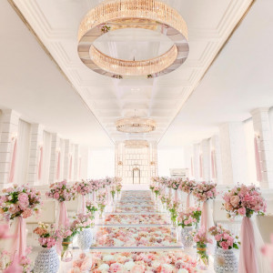 下見した会場の写真