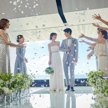 ブルー インフィニティー/ILE DE RÉ (イル・ド・レ)●小さな結婚式