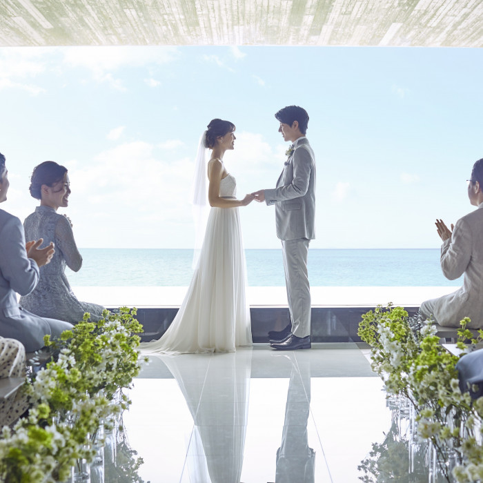 ブルー インフィニティー/ILE DE RÉ (イル・ド・レ)●小さな結婚式