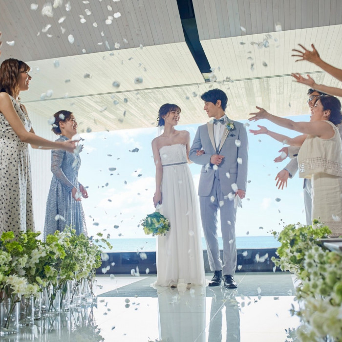 ブルー インフィニティー/ILE DE RÉ (イル・ド・レ)●小さな結婚式