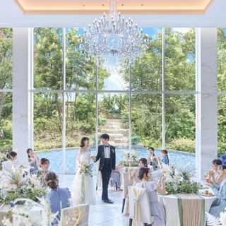 【最大130万&5万ギフト】自然光&緑溢れる挙式体験×豪華5品試食