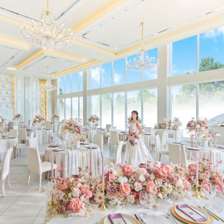 可愛らしいコーディネートもできる