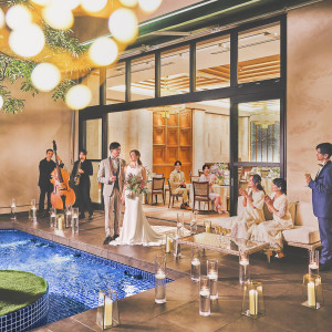 カジュアルからフォーマルまでパーティスタイルは自由にアレンジできる|LAZOR GARDEN NAGOYA（ラソール ガーデン 名古屋）の写真(44109432)