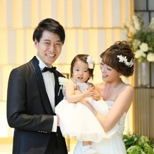 『ウェルカムベビーの結婚式場』認定 ファミリー婚も大歓迎|LAZOR GARDEN NAGOYA（ラソール ガーデン 名古屋）の写真(2638135)