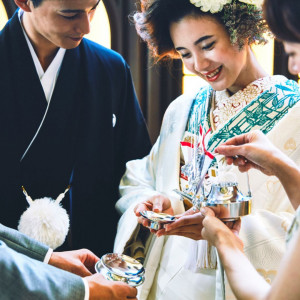 古来日本の美しさを感じる挙式「祝言式」|京都祝言 SHU:GENの写真(44263519)