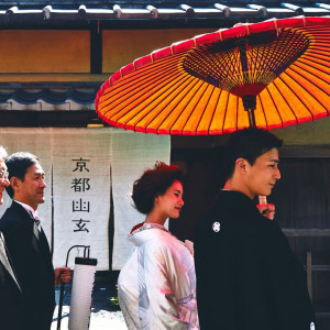 「花嫁行列」一歩一歩歩みながら思い出す家族との思い出|京都祝言 SHU:GENの写真(44260888)