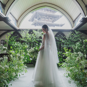 花嫁の輝きを引き出す運命の一着|京都祝言 SHU:GENの写真(25754439)