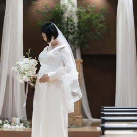【お急ぎ！4月5月に結婚式！】助産師さん付き添いマタニティウェディング
