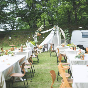 ガーデンパーティーの装飾です。|FOLK FOLK Wedding（フォークフォークウエディング）の写真(29080904)