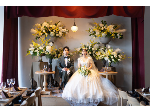 自由に装飾出来る無限の可能性を秘めた披露宴会場