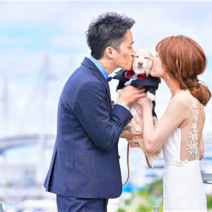 オープンウッドデッキでは、大好きなペットと一緒に思い出を作れます|UNION HARBOR（ユニオンハーバー）の写真(39953870)