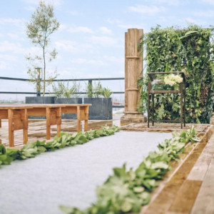 ガーデンを作り込んで人前式を|UNION HARBOR（ユニオンハーバー）の写真(56453327)