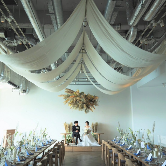 オリジナリティ溢れる会場内装飾｜UNION HARBOR（ユニオンハーバー