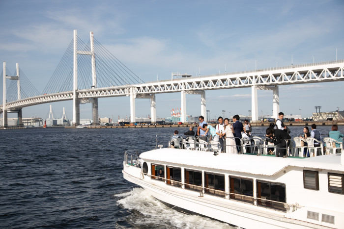 「海の駅」を所有しいる当館は披露後にクルージングも出来ちゃいます♪気分は爆上がりです♪