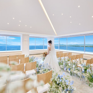 【The Sky】
琵琶湖が一望できる最高のロケーションで、永遠の誓いを|琵琶湖マリオットホテルの写真(9919570)