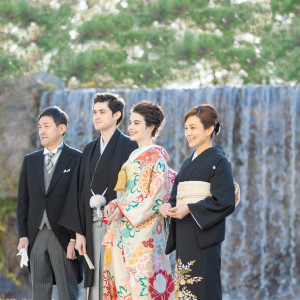日本庭園で記念撮影やデザートブッフェでゲストをおもてなし|琵琶湖マリオットホテルの写真(9919222)