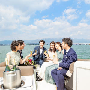 クルーザーで生まれ育った琵琶湖を堪能|琵琶湖マリオットホテルの写真(9919368)