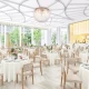 オープンキッチン＆ガーデン併設の披露宴会場