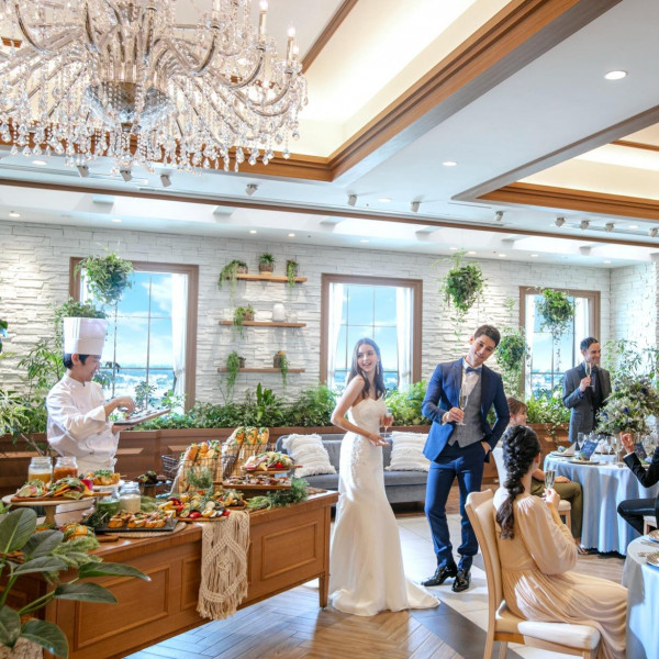 様々なパーティスタイルにお応えしているので、悩まれている場合はぜひ一度フェアでご相談ください