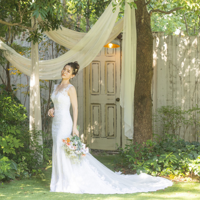 フォレストスタイル✨結婚式　前撮り　ウェディングドレス フォレストスタイル✨結婚式 前撮り ウェディングドレス