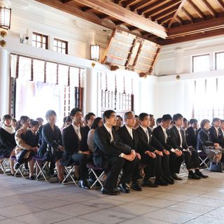 ご来賓の方々にも見守って頂きながら