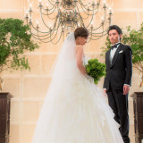 Wedding Dress×Black Tuxedo