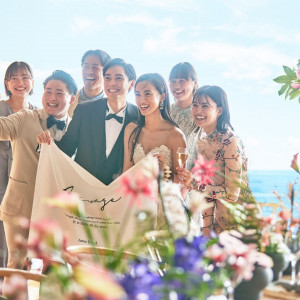 大切なゲストに見守られて様々な演出も可能|アマンダンカルムの写真(56975301)