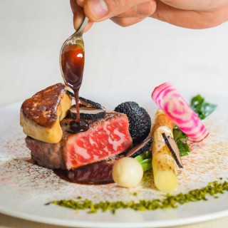 料理重視の方【ミシュラン獲得】黒毛和牛フィレ肉＆旬の高級試食