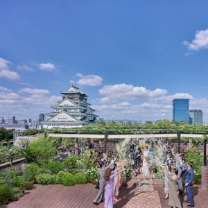 圧倒的なロケーションを誇るガーデンチャペル|THE LANDMARK SQUARE OSAKA（ザ ランドマークスクエア オオサカ）の写真(41868620)