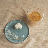 【スイーツ試食】ご見学にお越しのおふたりへ季節のスイーツをご準備しております