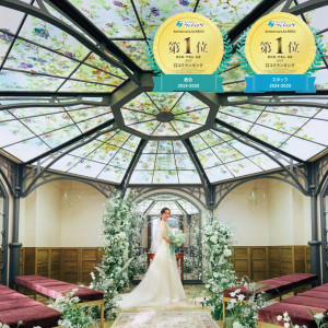 連休限定\ドレス33万円特典&挙式0円/円形チャペル見学×黒毛和牛試食