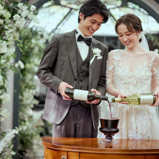 ゲスト参加型のアットホームな雰囲気で挙式を挙げられるのが魅力