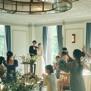 海外挙式後のお披露目パーティに