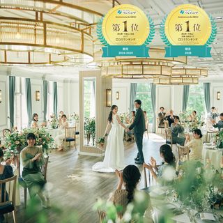 お盆限定《ギフト券最大1.5万×料理ランクUP》3万円試食＆挙式料0円