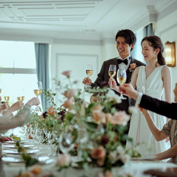 【公式HP限定ベストレート保証】乾杯酒スパークリング（￥1,100）をゲスト全員分プレゼント